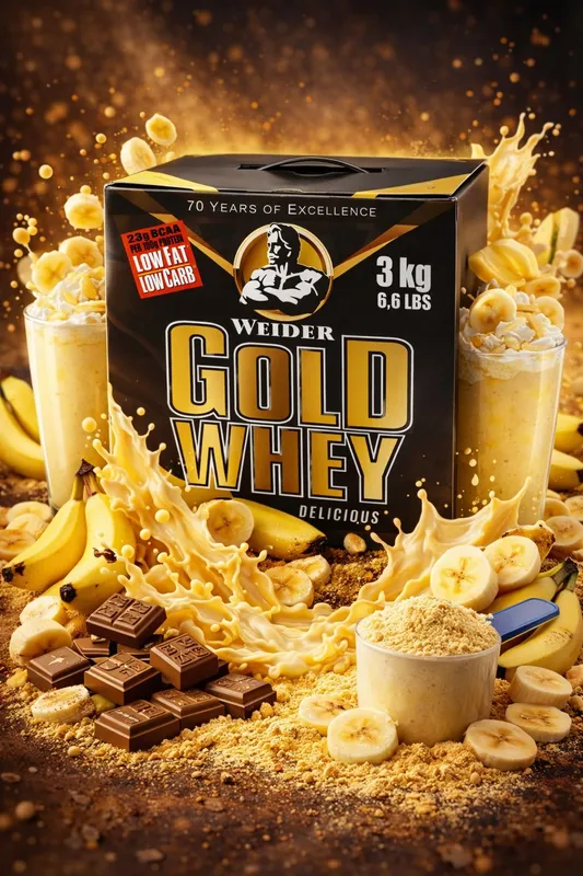 Протеин Gold Whey от Weider каждая порция 23 грамм — фото 3