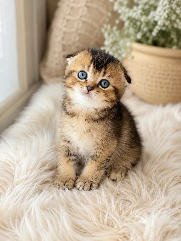 Вислоухие котята. Скотиш фолд