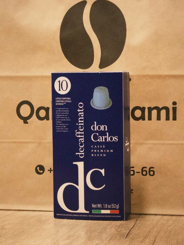 Кофе в капсулах "Don Carlos" для Nespresso. Kofe kapsula "Don Carlos". — фото 1 Кофе в капсулах "Don Carlos" для Nespresso. Kofe kapsula "Don Carlos". — фото 1