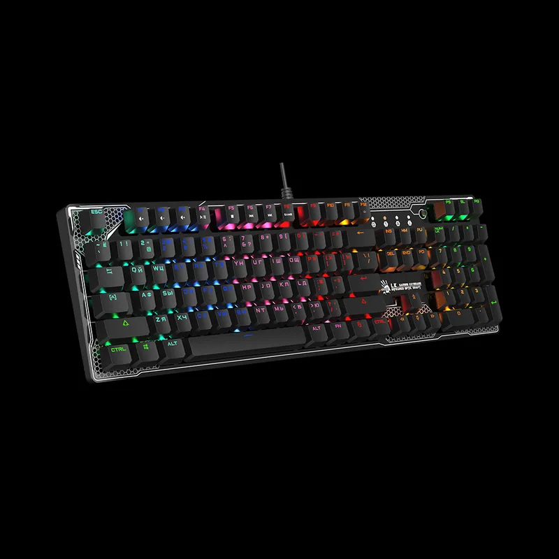 Игровая клавиатура Bloody B810R с RGB-подсветкой — фото 1 Игровая клавиатура Bloody B810R с RGB-подсветкой — фото 1