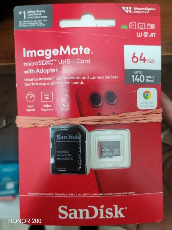 Sandisk ImageMate MicroSD 64gb 140mbs — фото 1