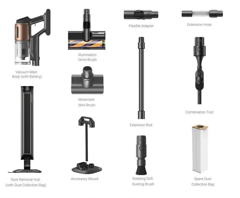 Беспроводной пылесос Xiaomi Dreame Vacuum Cleaner Z20 Aqua — фото 5