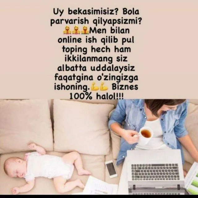 online katta daromadli ish boshlang