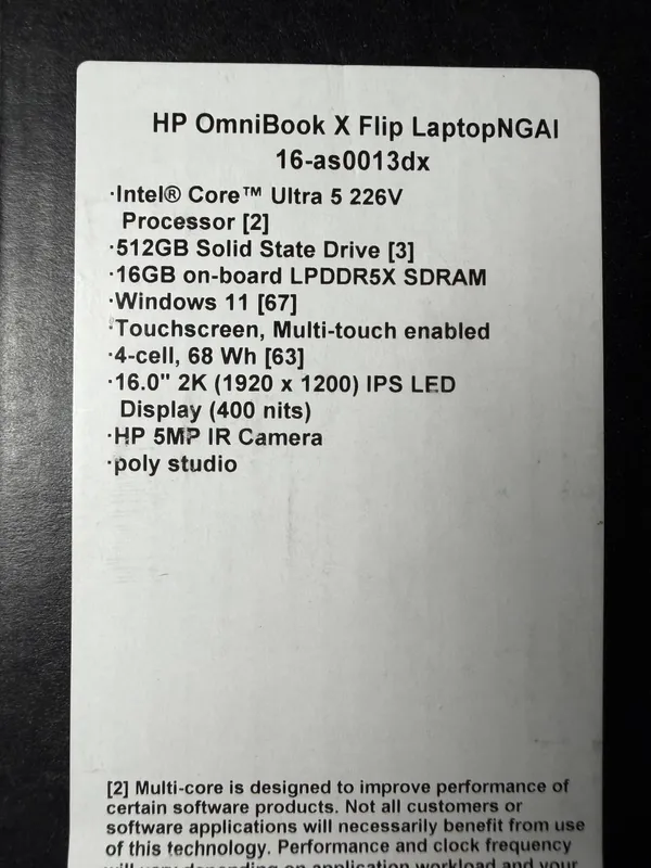 HP OmniBook X Flip 16 — фото 3