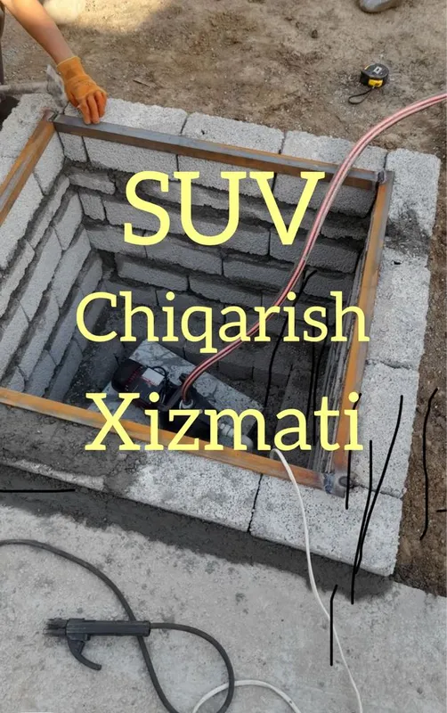 Artizan Suv chiqarish xizmati Arzon