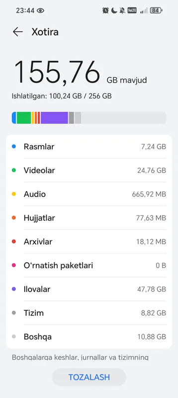 HONOR X7b ideal holatta 256 GB 108MP kamera — фото 5