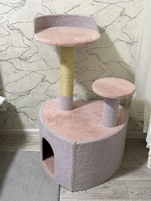 Домик когтеточка, для котят и кошек 2 Домик когтеточка, для котят и кошек 2