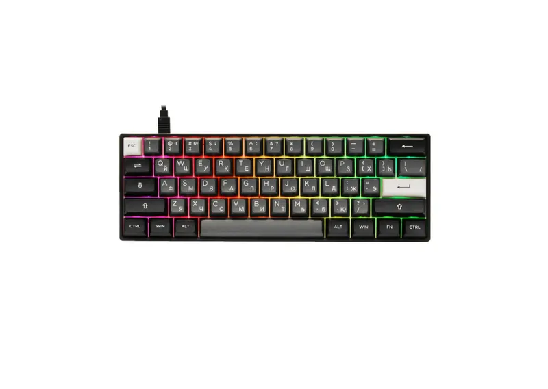 \ Клавиатура AKKO 3061S He Black (Shine-Through)