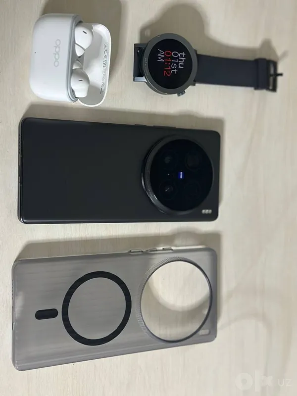 Vivo x100Ultra + soat + quloqchinlar 1 Vivo x100Ultra + soat + quloqchinlar 1