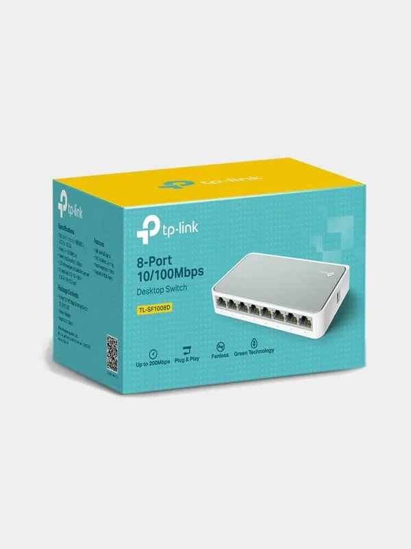 Коммутатор Switch - TP-LINK TL- SG1008D 8-port Gigabit Доставка есть! — фото 1