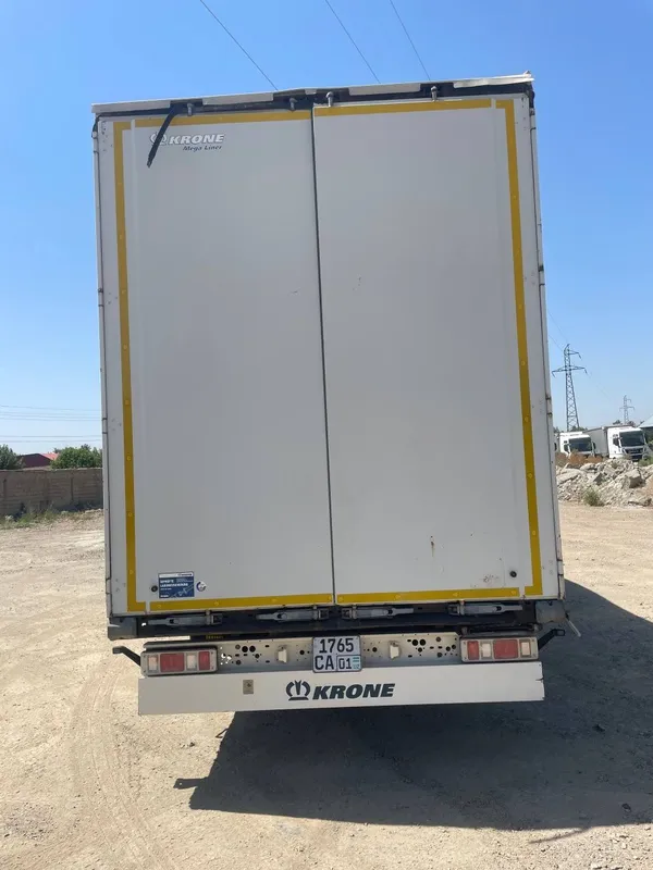 MAN TGX 18.500 EURO 6 + KRONE SD (MEGA) Прицеп Сотилади 4
