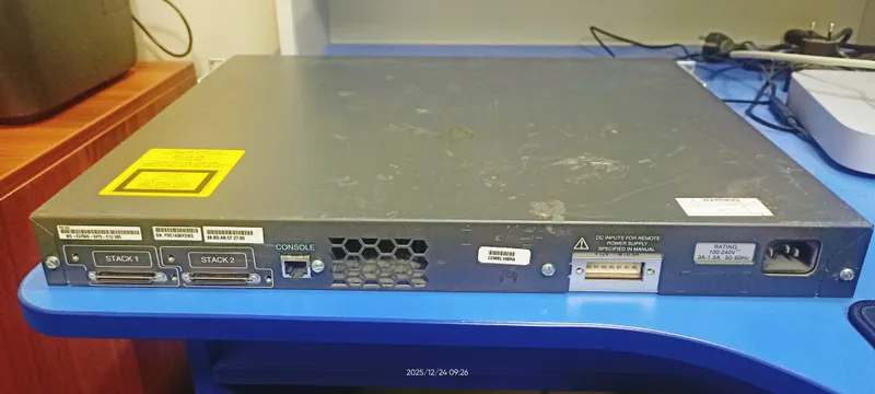 Cisco Catalyst 3750G switch — фото 2