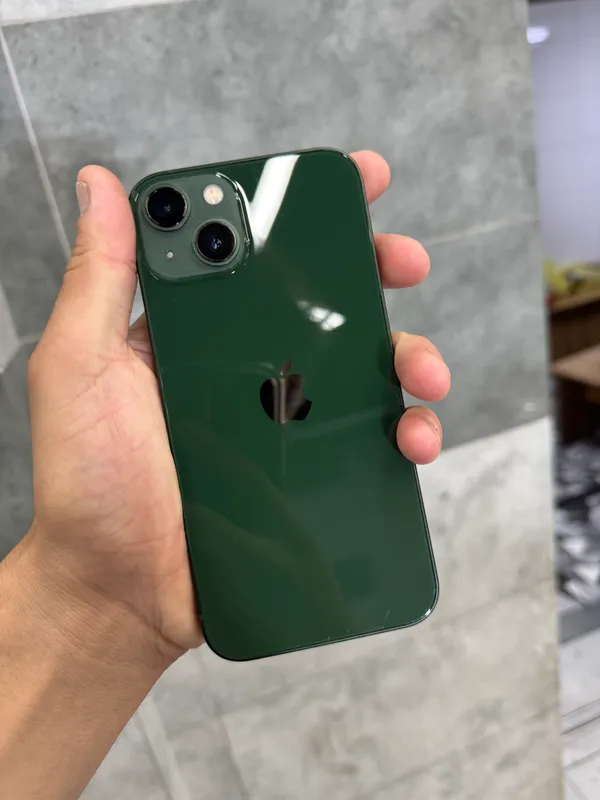 iPhone 13 Green 128 ГБ, состояние хорошее, 74% 1