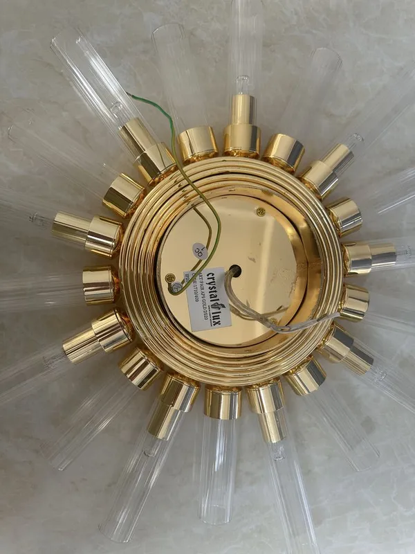 Светильник Crystal Lux Fair AP9 Gold D520 1