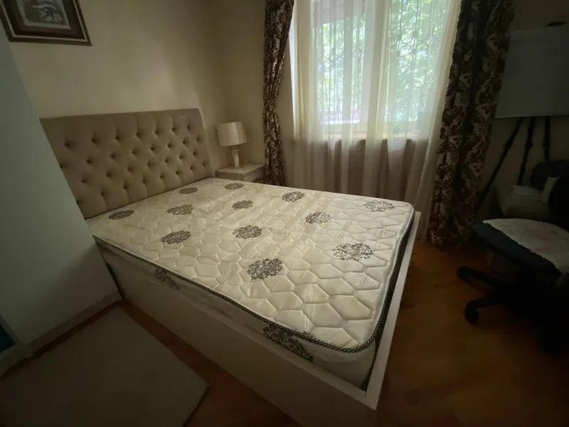 Двуспальная кровать 140×200 + тумба, матрас в подарок 1 Двуспальная кровать 140×200 + тумба, матрас в подарок 1