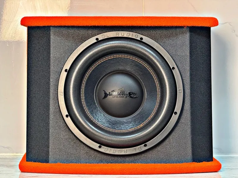 Активный Сабвуфер DL Audio Barracuda 12A V.2+проводка/тюльпан/регулятр — фото 1