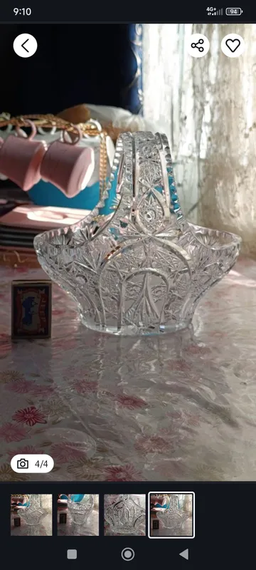 Хрустальная ваза — фото 2