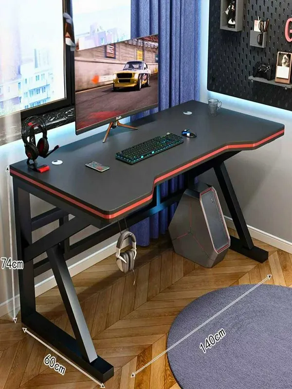 игровой компьютерный стол 140x60x74 см 1 игровой компьютерный стол 140x60x74 см 1