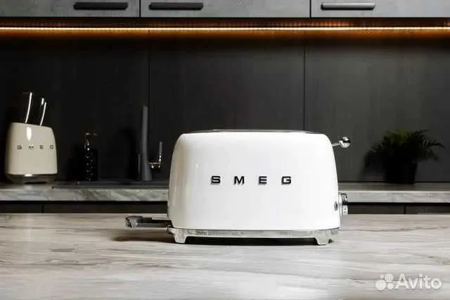 Тостер SMEG Белый +доставка