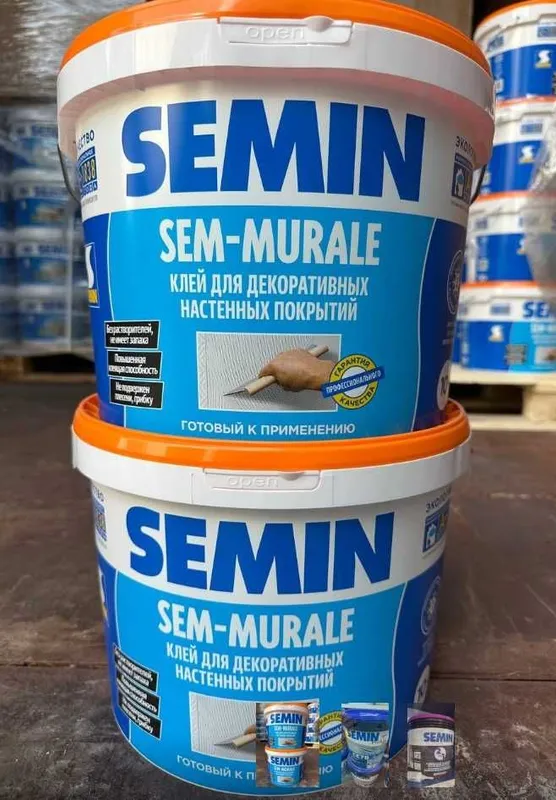 SEMIN - шпаклевки , стеклохолст , готовый клей из Франции — фото 5