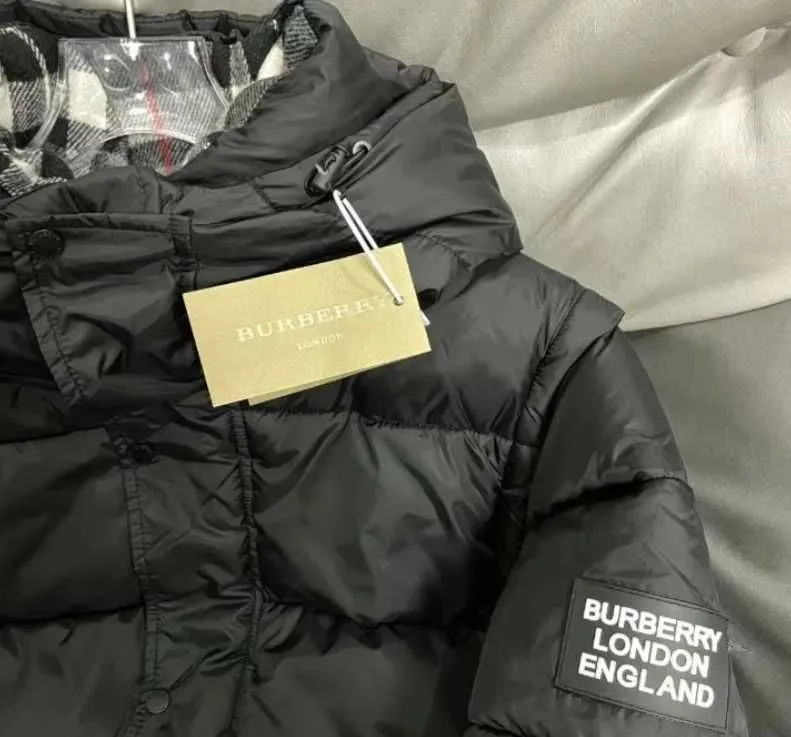 Куртка burberry пуховик — фото 1