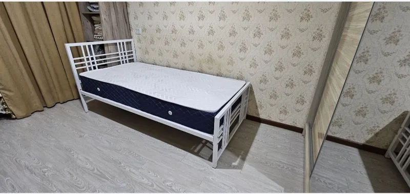 Односпальная кровать Loft krovat темир крават metal kalavat krovat 1 Односпальная кровать Loft krovat темир крават metal kalavat krovat 1