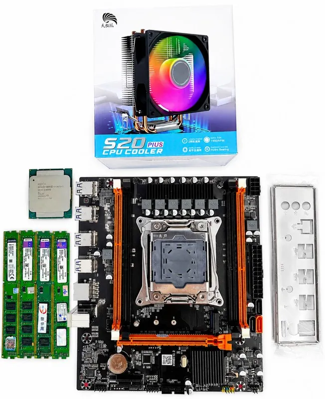 Бюджетный игровой комплект X99 + Xeon 2673v3 + 16gb ОЗУ + Куллер RGB 1 Бюджетный игровой комплект X99 + Xeon 2673v3 + 16gb ОЗУ + Куллер RGB 1