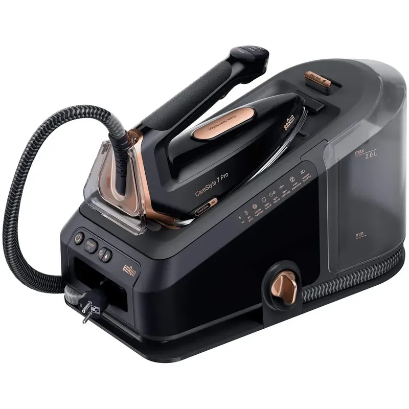 Утюг с пaрогенератором Braun 7 Pro IS7286BK.