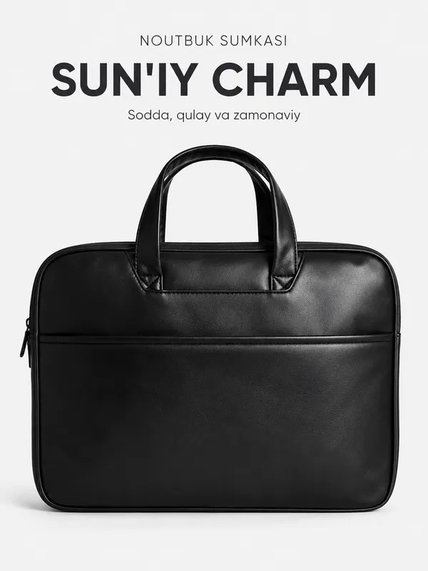 Сумка для ноутбука из искусственной кожи SUN’IY CHARM 15,6 дюйма 1 Сумка для ноутбука из искусственной кожи SUN’IY CHARM 15,6 дюйма 1