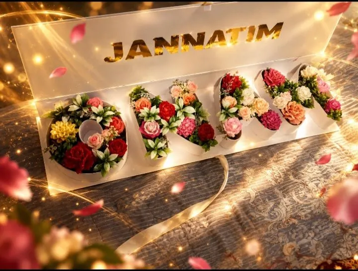 Цветочные буквы (Jannatim Onam) 3 Цветочные буквы (Jannatim Onam) 3