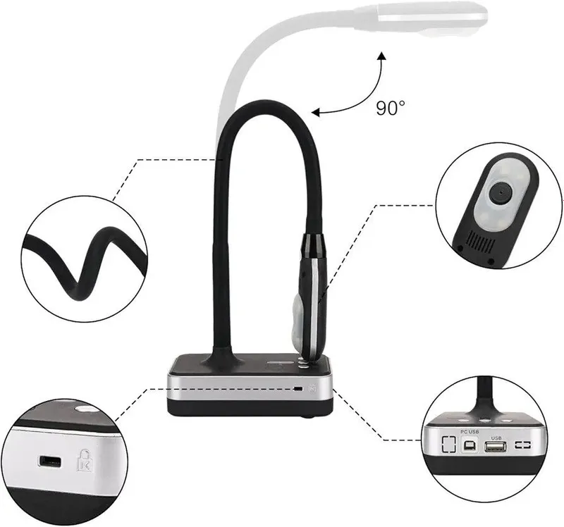 Документ-камера Findel Education VH800AF 5MP USB Auto Focus 7