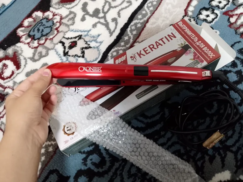 Утюжок Cronier 980f с натуральным кератином 2 Утюжок Cronier 980f с натуральным кератином 2