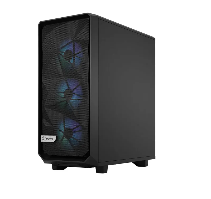 ^ Korpus Fractal Design Meshify 2 Compact RGB - Black TG Light Tint 2