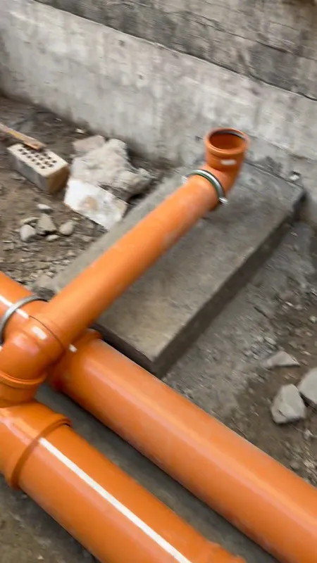 Канализация Водапровод монтаж 1