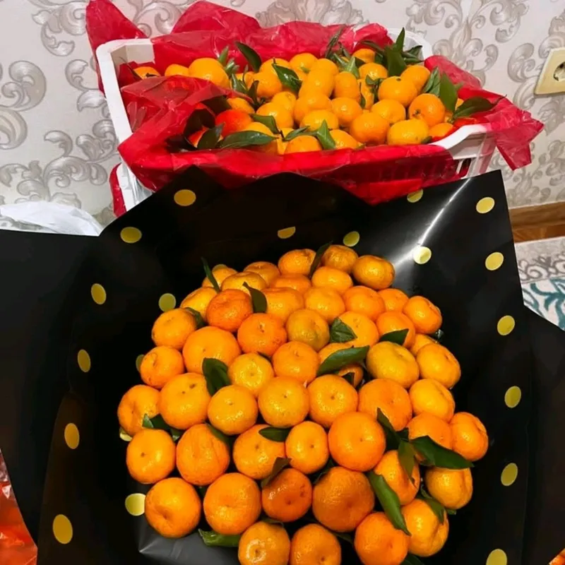 Mandarin buket juda ham tirindda — фото 2