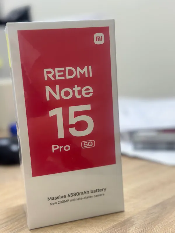 Xiaomi Redmi 15 note pro 5 G 8/512