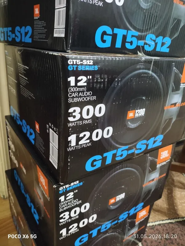 JBL 1200W+Усилитель+ коробом новый — фото 2