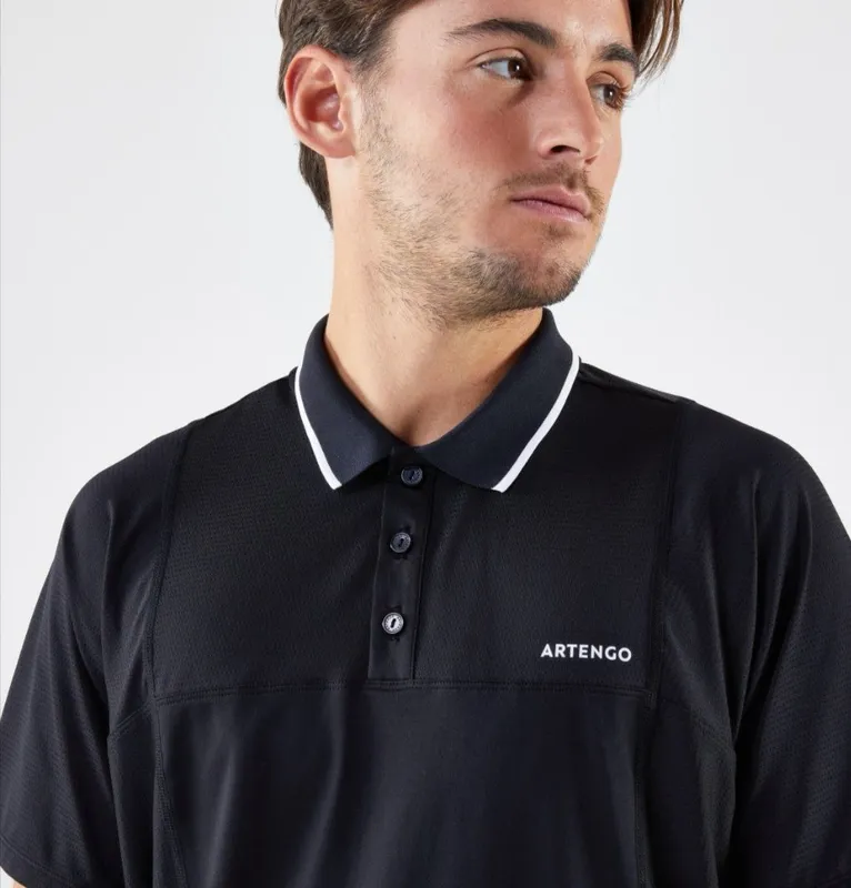 Мужское теннисное поло с коротким рукавом Artengo Dry,р-р M,L,XL,2XL 4 Мужское теннисное поло с коротким рукавом Artengo Dry,р-р M,L,XL,2XL 4