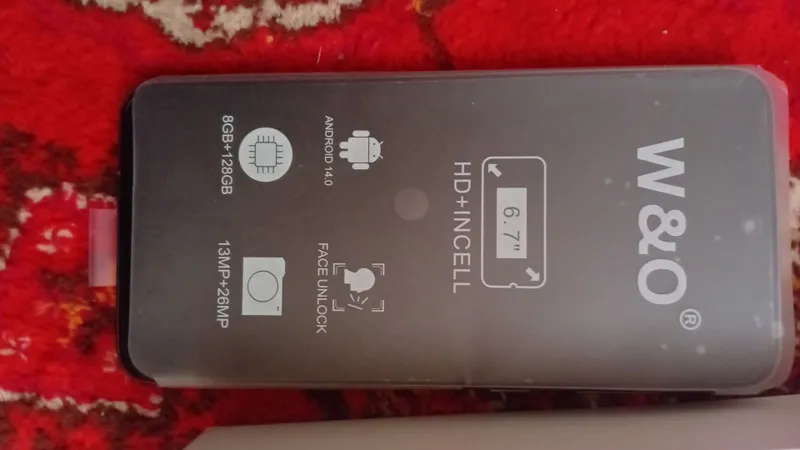 W&O A56 ishlatilmagan yangi paket telefon — фото 1