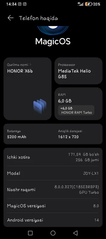 Honor X6b sotiladi samsungga abmen bor kelishamiz — фото 1
