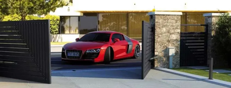 Автоматика на распашные ворота TAU. Италия — фото 5