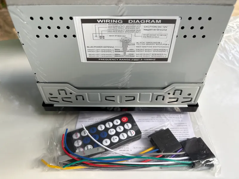 Bluetooth Magnitafon Avto Magnitolasi 1