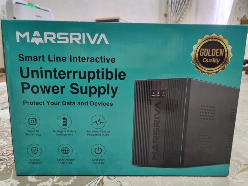 Masriva UPS ИБР 1200VA Мощность: 1250 ВА / 750 Вт • Автоматическая р 1 Masriva UPS ИБР 1200VA Мощность: 1250 ВА / 750 Вт • Автоматическая р 1