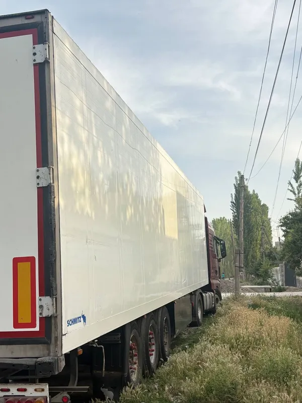 MAN EURO 6 + SCHMITZ Реф Сотилади — фото 7