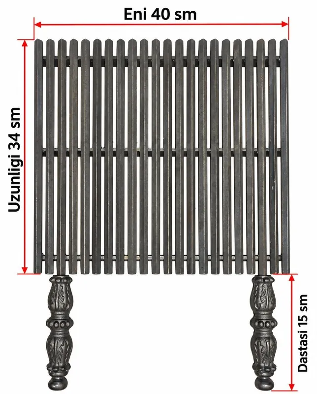 Izgara setka 40x34sm 10mm prut 1 Izgara setka 40x34sm 10mm prut 1