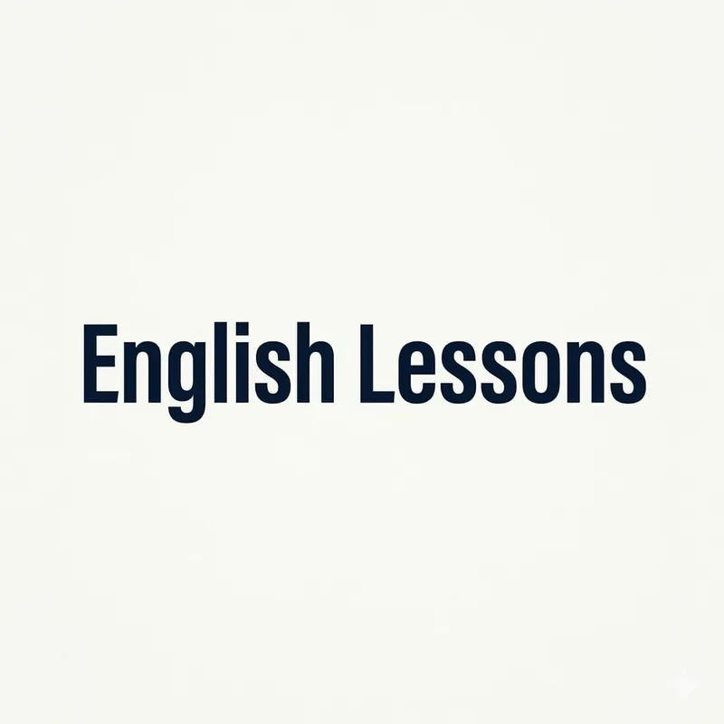 English Lessons (live or online)
