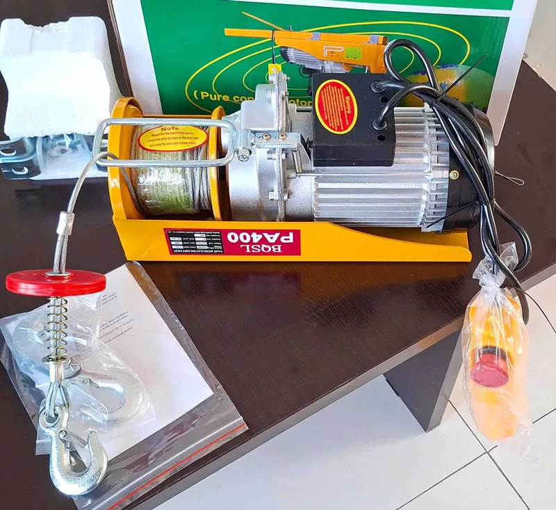 Лебедка таль тельфер SVOY PA400 400кг акция выгодная цена — фото 1