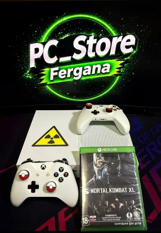 Xbox One S 500Gb + Mortal Kombat XL 2