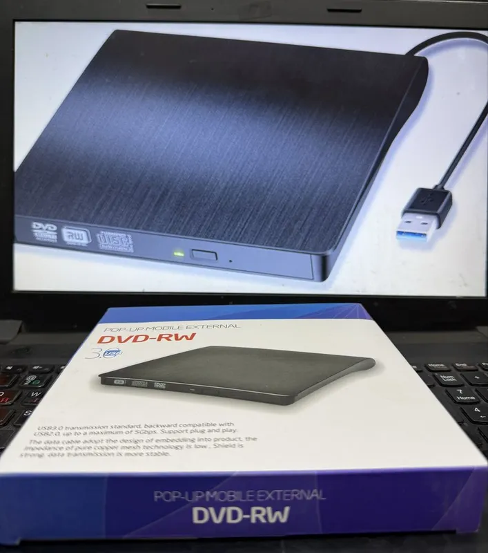 Внешний привод SD, DVD-RW, дисковод USB 3.0, проигрыватель — фото 1