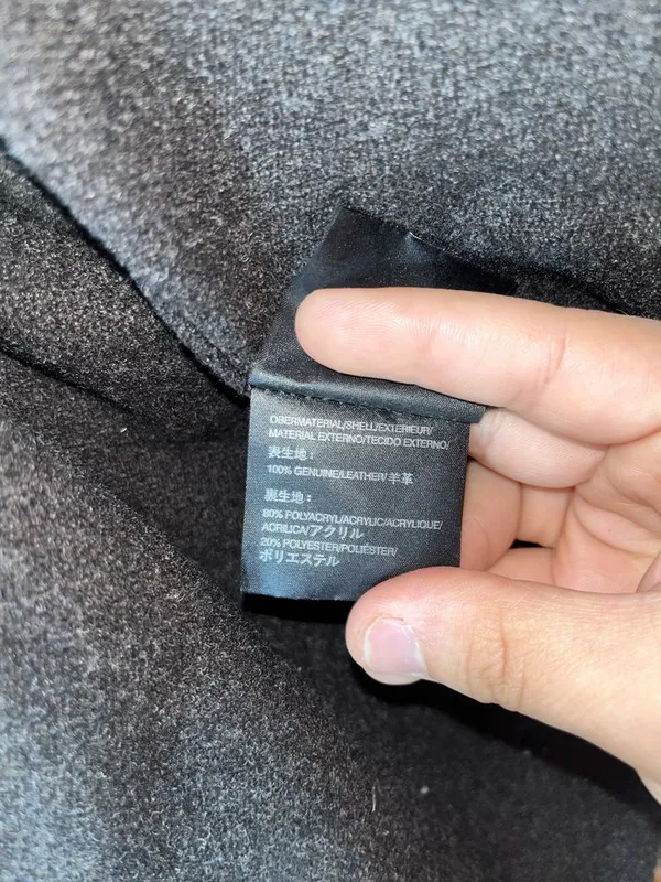 adidas x Yohji Yamamoto кожаная куртка-бомбер 3 adidas x Yohji Yamamoto кожаная куртка-бомбер 3